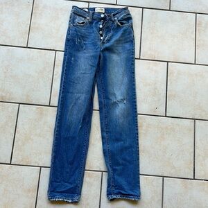 Universal threads high rise 90s straight jean